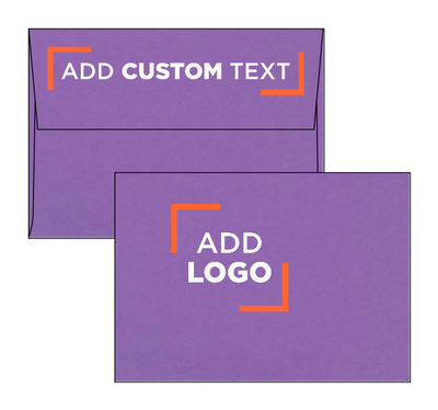 Violet Grape Purple 28lb A1 Invitation Envelopes (3 5/8 x 5 1/8) with Peel & Seal