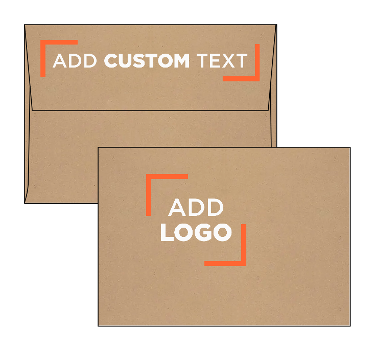 Grocery Bag 28lb A1 Invitation Envelopes (3 5/8 x 5 1/8) with Peel & Seal