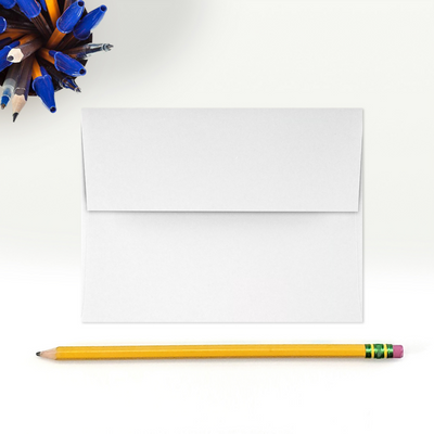 Solar White Linen 28lb Neenah A2 Invitation Premium Envelopes (4 3/8 x 5 3/4)