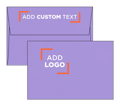 Amethyst Purple Metallic 32lb A4 Invitation Envelopes (4 1/4 x 6 1/4) with Peel & Seal