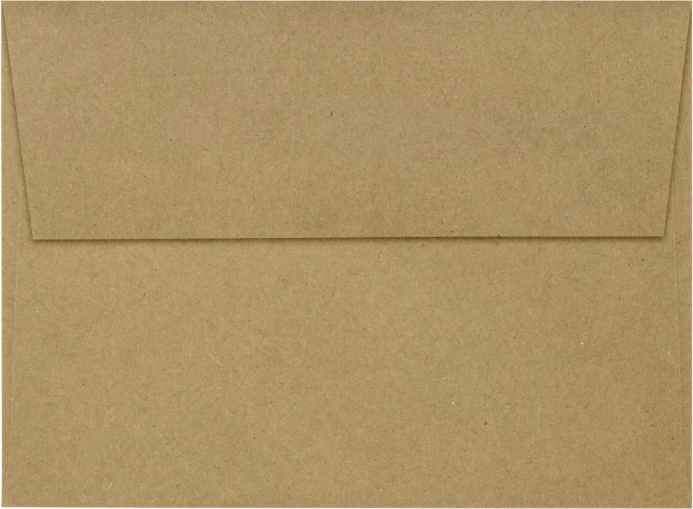 Grocery Bag 28lb A6 Invitation Envelopes (4 3/4 x 6 1/2) with Peel & Seal