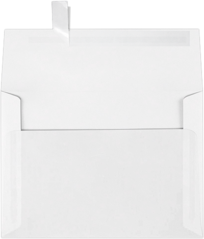 Clear Translucent 30lb A7 Invitation Envelopes (5 1/4 x 7 1/4) with Peel & Seal