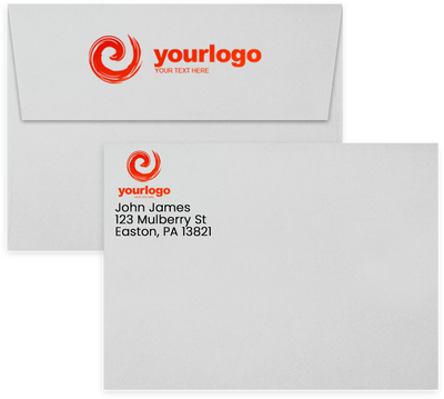 Pastel Gray 32lb A7 Invitation Envelopes (5 1/4 x 7 1/4) with Peel & Seal