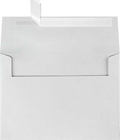 Pastel Gray 32lb A7 Invitation Envelopes (5 1/4 x 7 1/4) with Peel & Seal