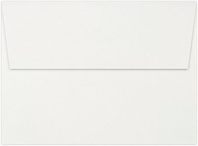 White 24lb A7 Invitation Envelopes (5 1/4 x 7 1/4) with Peel & Seal