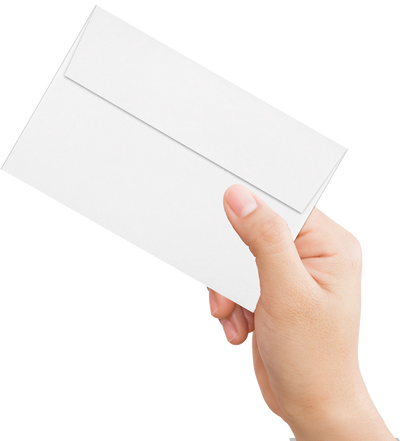 White 24lb A8 Invitation Envelopes (5 1/2 x 8 1/8) with Peel & Seal
