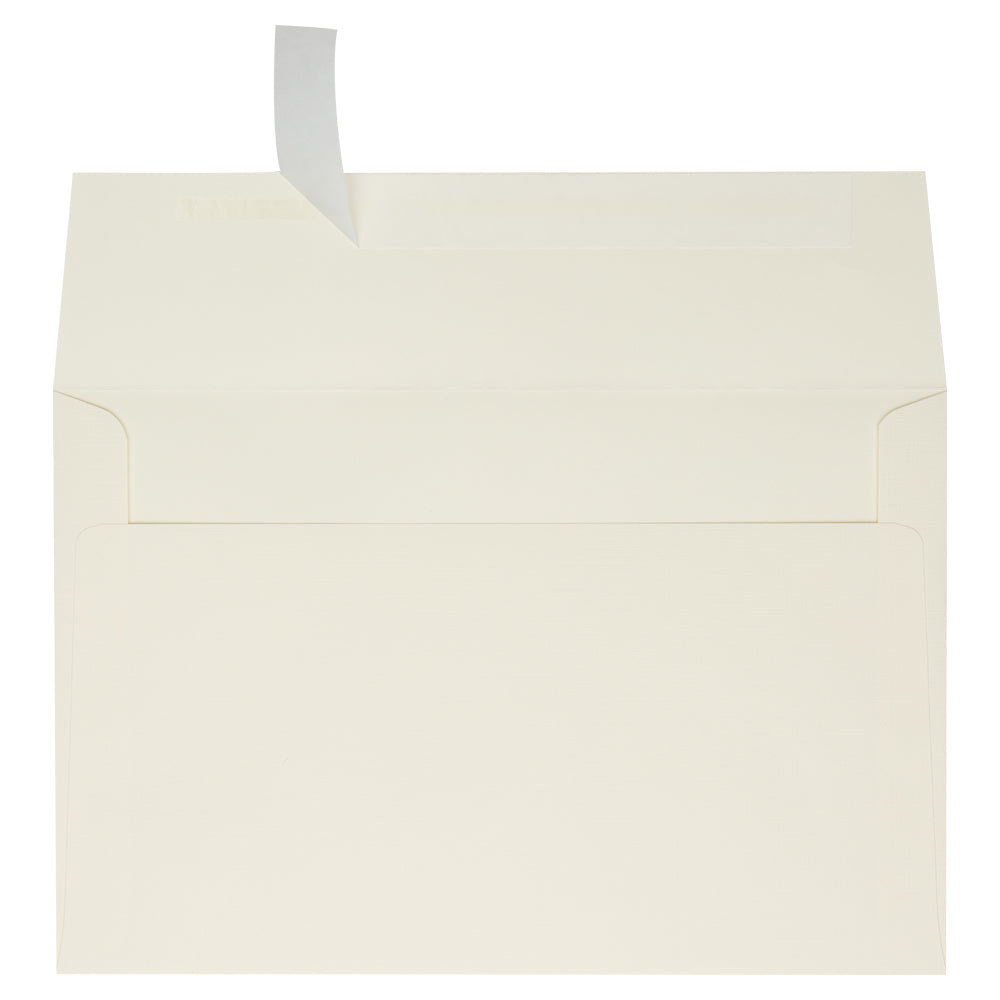 A9 Invitation Envelopes (5 3/4 x 8 3/4) with Peel & Seal - Natural Linen 32lb