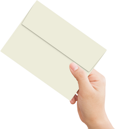 Natural 24lb A7 1/2 Invitation Envelopes (5 1/2 x 7 1/2) with Peel & Seal