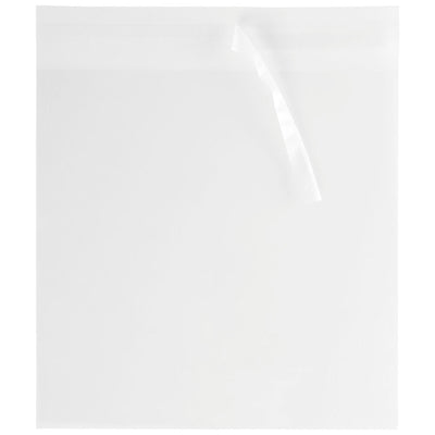 Clear 1.6mil 5 1/4 x 5 1/4 Square Envelopes with Peel & Seal