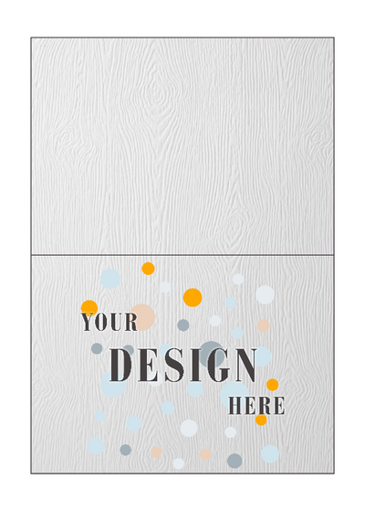 White Recycled 110lb A1 Foldover Cards (3 1/2 x 4 7/8)