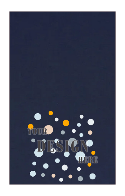 Navy Blue 100lb A2 Foldover Cards (4 1/4 x 5 1/2)