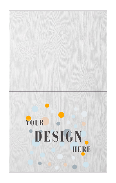 Natural White Recycled 80lb A2 Foldover Cards (4 1/4 x 5 1/2)