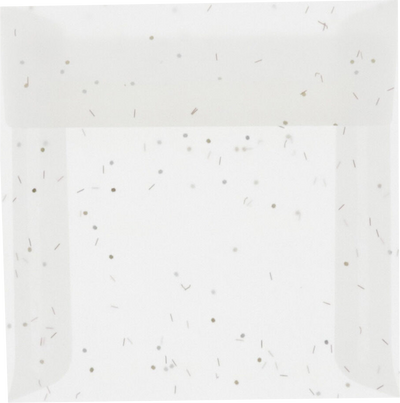 Heavy Metal Translucent 28lb 6 x 6 Square Envelopes