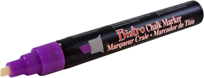 Purple Chisel Tip Chalk Marker