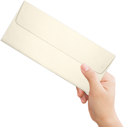 Natural 24lb A7 1/2 Invitation Envelopes (5 1/2 x 7 1/2) with Peel & Seal