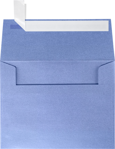 Vista Purple Metallic 32lb A2 Invitation Envelopes (4 3/8 x 5 3/4) with Peel & Seal