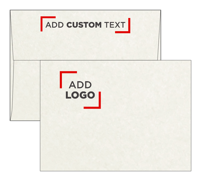White Quartz Metallic 32lb A7 Invitation Envelopes (5 1/4 x 7 1/4) with Peel & Seal
