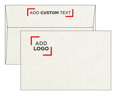 White Quartz Metallic 32lb A9 Invitation Envelopes (5 3/4 x 8 3/4) with Peel & Seal