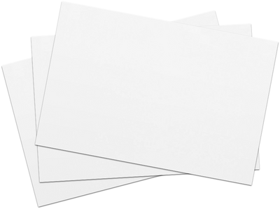 Brilliant White 100% Cotton 100lb 5 x 7 Blank Note Cards