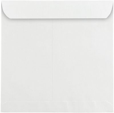 White 28lb 13 1/2 x 13 1/2 Square Envelopes