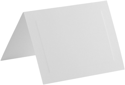 White 65lb A7 Panel Foldover Cards (5 1/8 x 7)