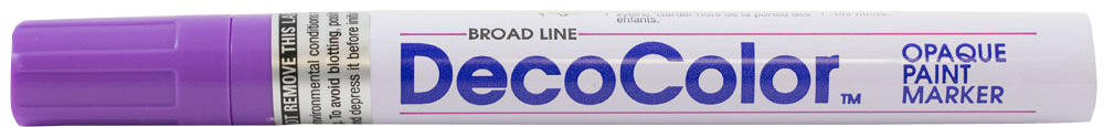 Hot Purple Broad Line Opaque Paint Marker
