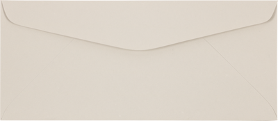 Pastel Gray 24lb #10 Regular Envelopes (4 1/8 x 9 1/2)