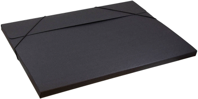 Black Kraft Jumbo 14 1/2 x 19 1/2 x 1/2 Elastic Portfolios
