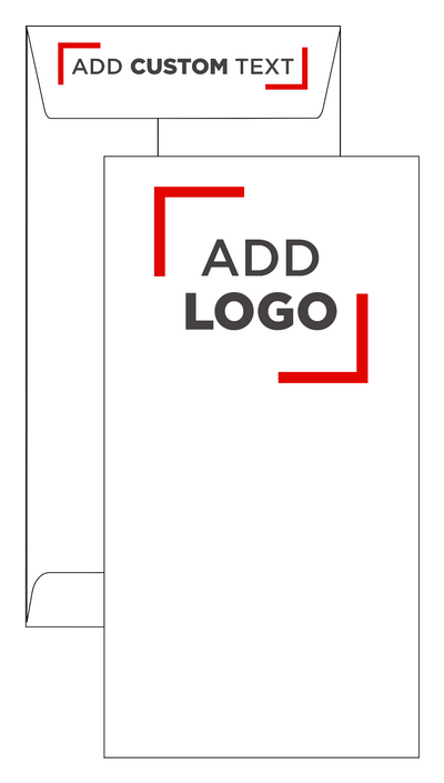 White 28lb 6 x 11 1/2 Policy Envelopes with Peel & Seal