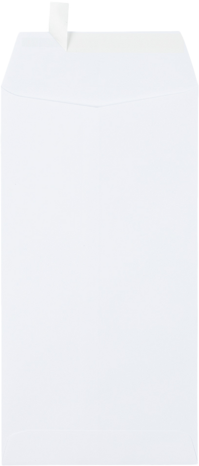 White 28lb 6 x 11 1/2 Policy Envelopes with Peel & Seal