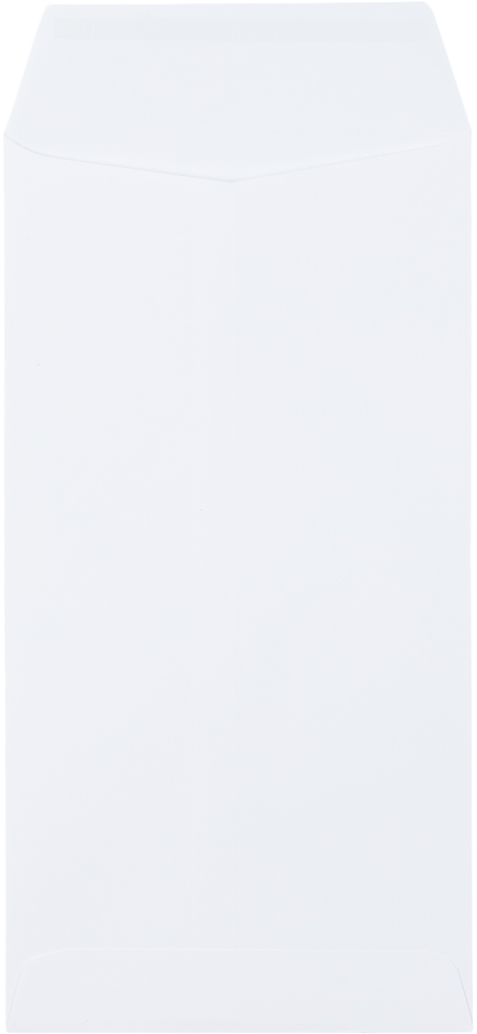 White 28lb 6 x 11 1/2 Policy Envelopes with Peel & Seal