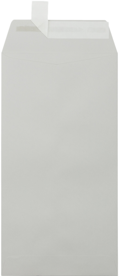 Pastel Gray 24lb 6 x 11 1/2 Policy Envelopes with Peel & Seal