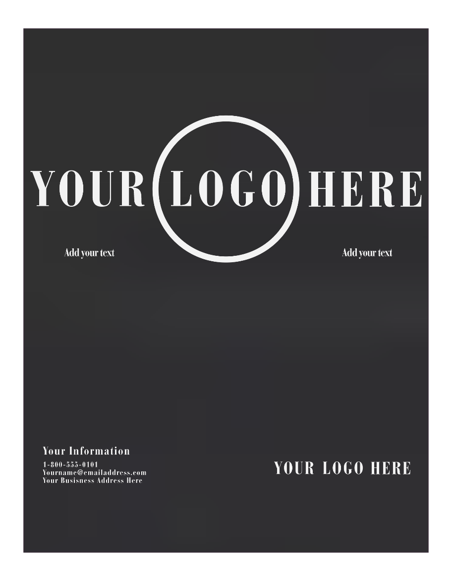 Black Linen 80lb 8 1/2 x 11 Cardstock