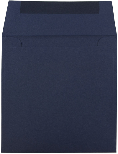 Navy Blue 32lb 6 x 6 Square Envelopes