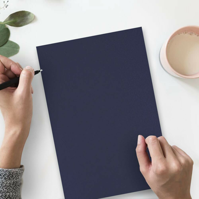Navy Blue 100lb 8 1/2 x 14 Cardstock
