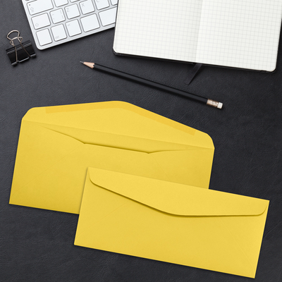 Goldenrod 24lb #10 Regular Envelopes (4 1/8 x 9 1/2)