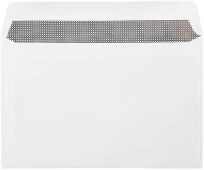White with Security Tint 24lb 6 x 9 Booklet Machine Insertable Window Envelopes