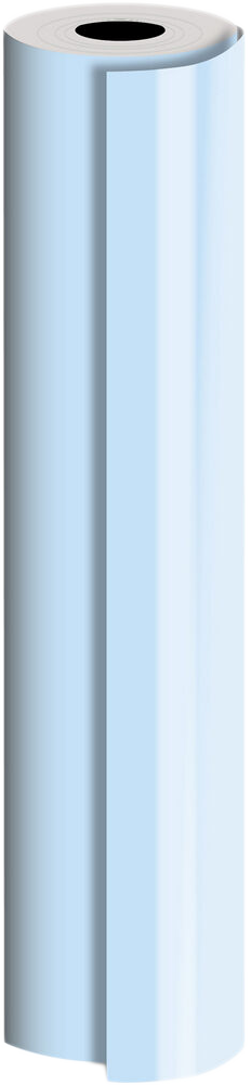 Baby Blue Matte Bulk Wrapping Paper (834 Sq Ft)