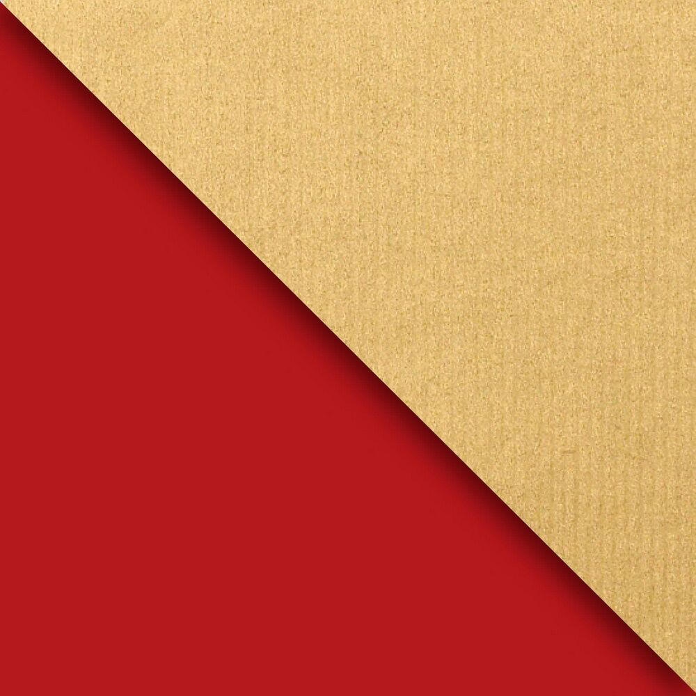 Kraft Red and Gold Bulk Wrapping Paper (416 Sq Ft)