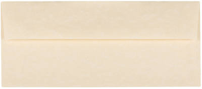 Natural Parchment 24lb #10 Square Flap (4 1/8 x 9 1/2)