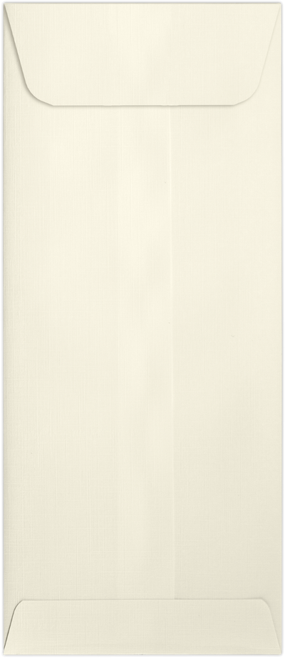 Natural Linen 32lb #10 Policy Envelopes (4 1/8 x 9 1/2) with Peel & Seal