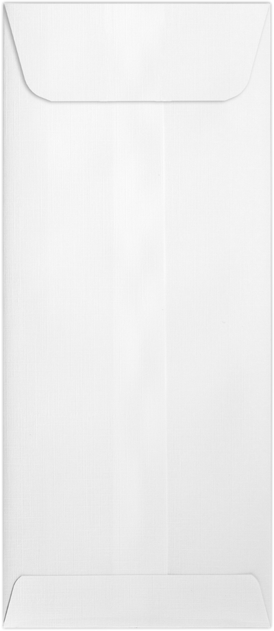 White Linen 32lb #10 Policy Envelopes (4 1/8 x 9 1/2) with Peel & Seal