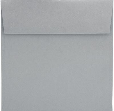 Silver Metallic 32lb 7 1/2 x 7 1/2 Square Envelopes