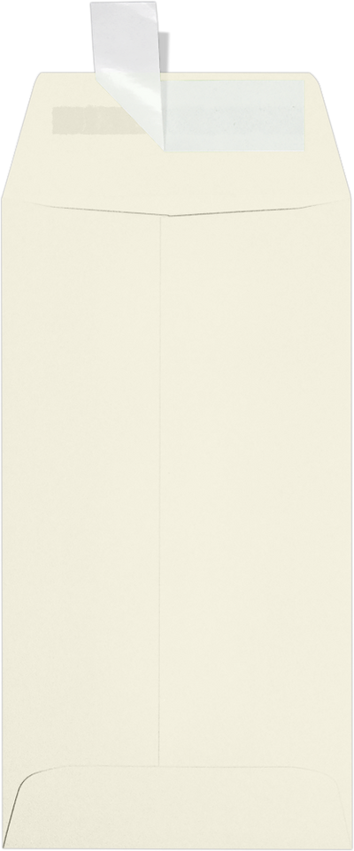 Natural 28lb Cougar #7 Coin Premium Envelopes (3 1/2 x 6 1/2) with Peel & Seal