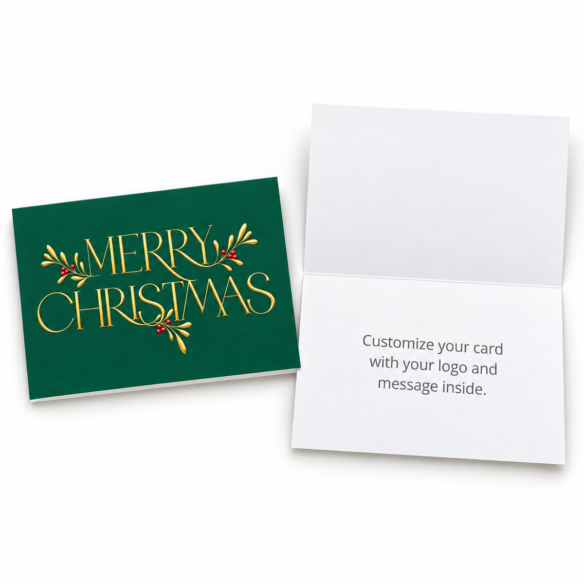 7 x 5 Foldover Card Set 80lb - Framed in Gold
