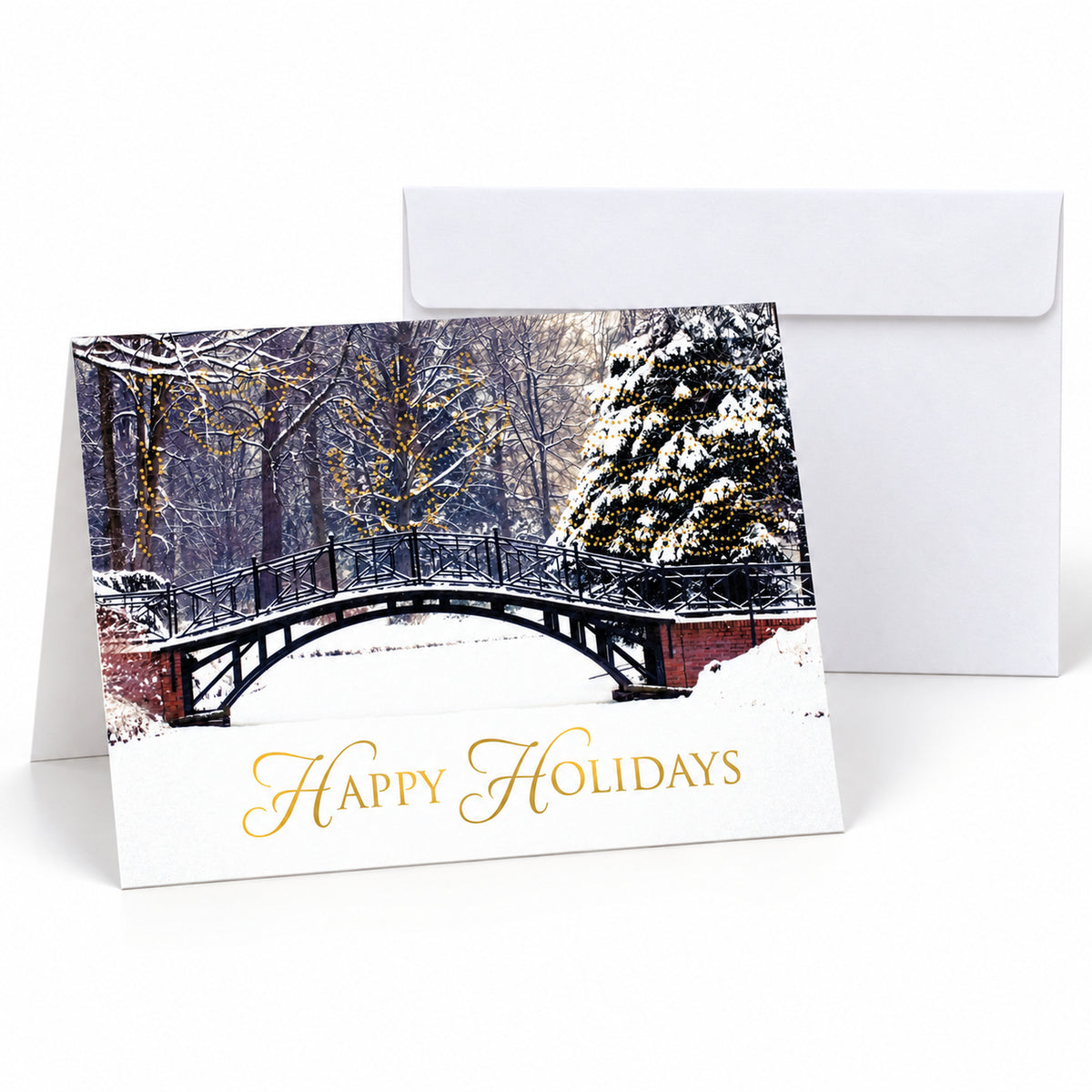 7 x 5 Foldover Card Set 80lb - Winter Beauty