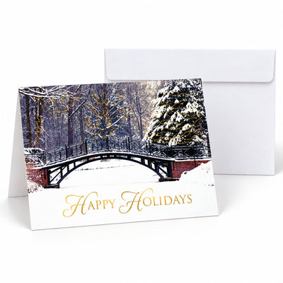 7 x 5 Foldover Card Set 80lb - Winter Beauty