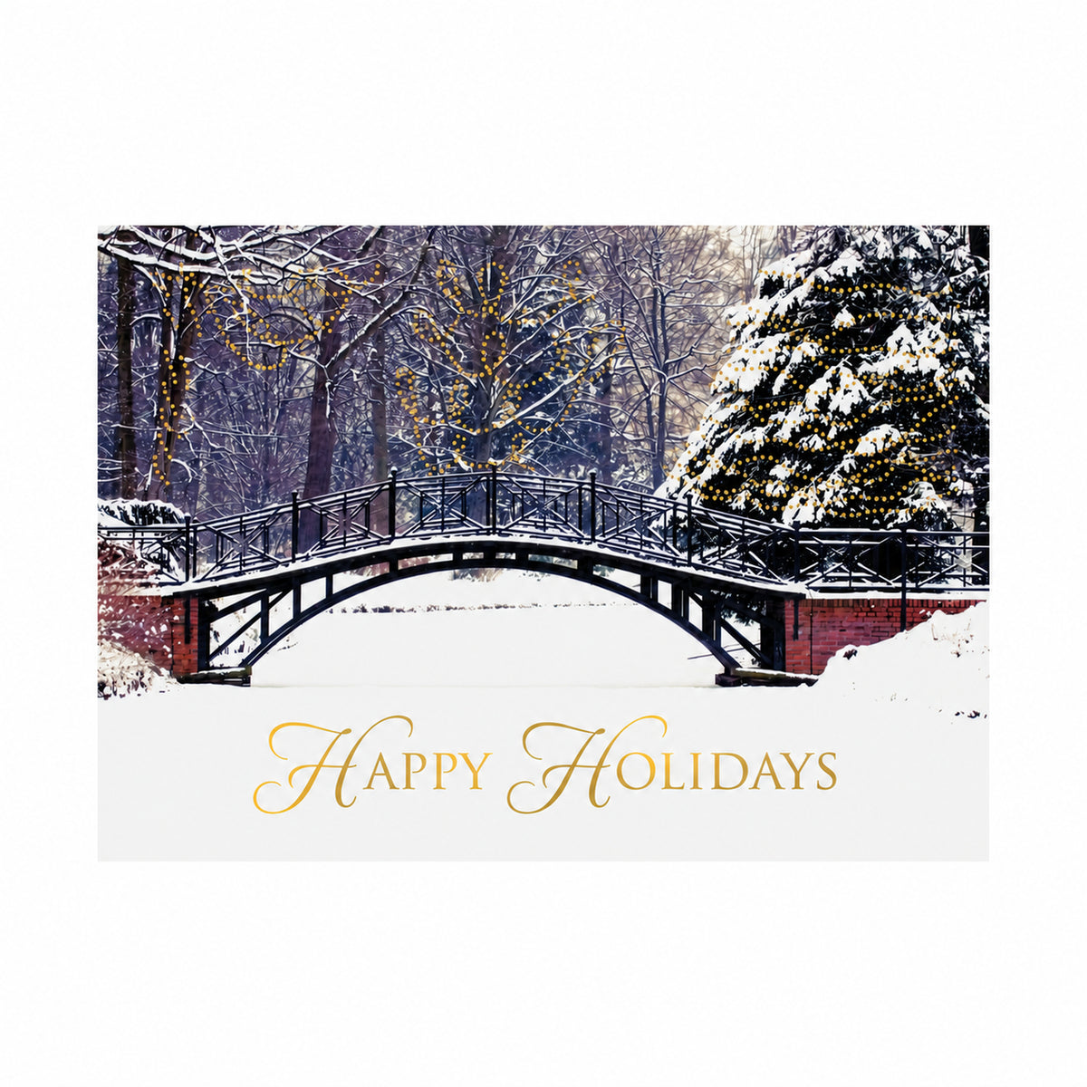 7 x 5 Foldover Card Set 80lb - Winter Beauty