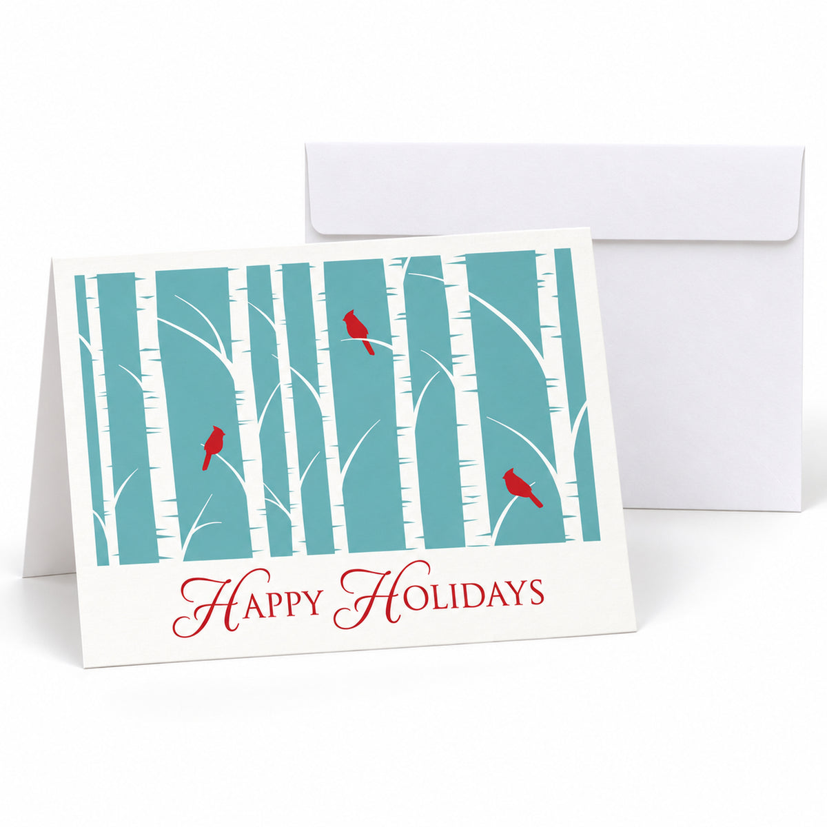 7 x 5 Foldover Card Set 80lb - Scarlet Beauty
