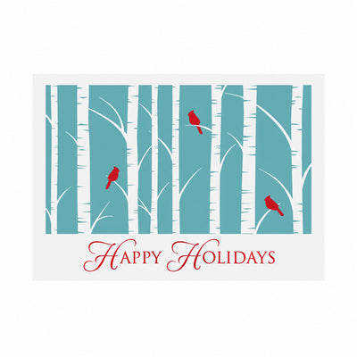 7 x 5 Foldover Card Set 80lb - Scarlet Beauty